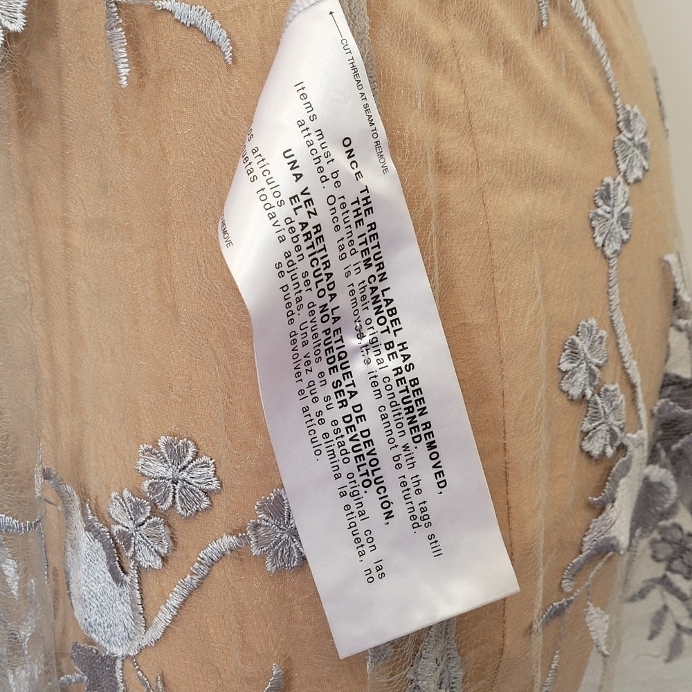 Dress the Population Audrey Floral Midi Dress Size Small - Picture 8 of 9